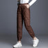 Down cotton trousers for women - ROUTINE FASHION